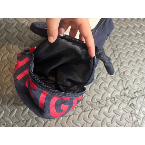 Vintage Y2K Tommy Hilfiger Mini Duffle Bag Gym Retro Red White Blue Unisex - Picture 6 of 11